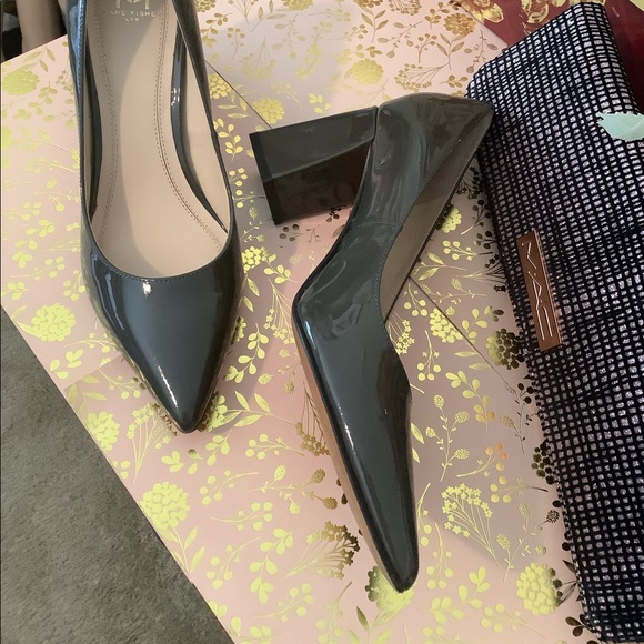 Marc Fisher LTD Zala block heel pointy toe pump - Picture 4 of 15